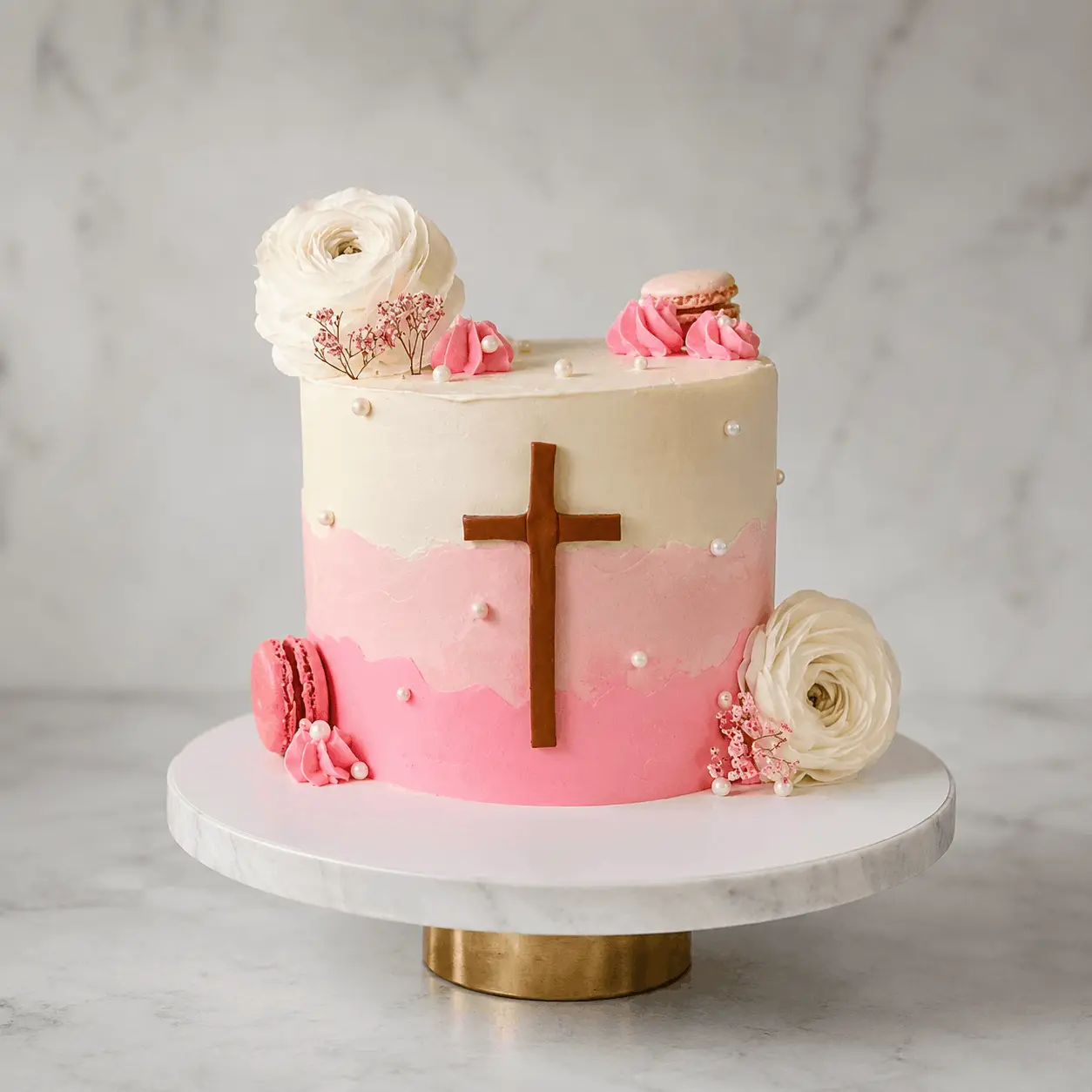 Handgemachte Tauf-Feiern Torte Baden